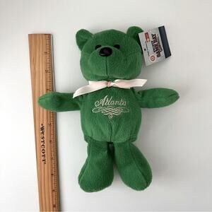 Game Day Outfitters Atlanta green beanie beanbag bear